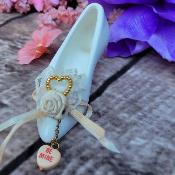 Vintage Porcelain High Heal Shoe - Picture 7 of 12
